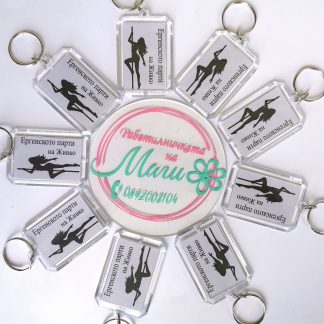 Ключодържател за ергенско парти