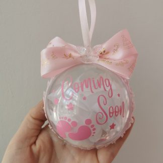 Играчка за елха " Coming Soon"