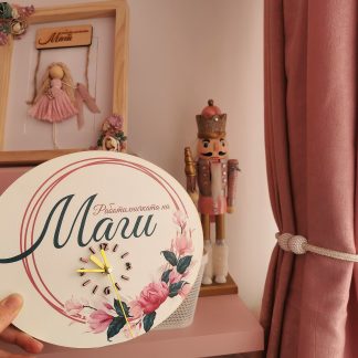 Часовник с лого или снимка