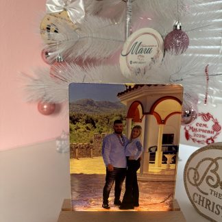 Правоъгълна лампа с ваша снимка