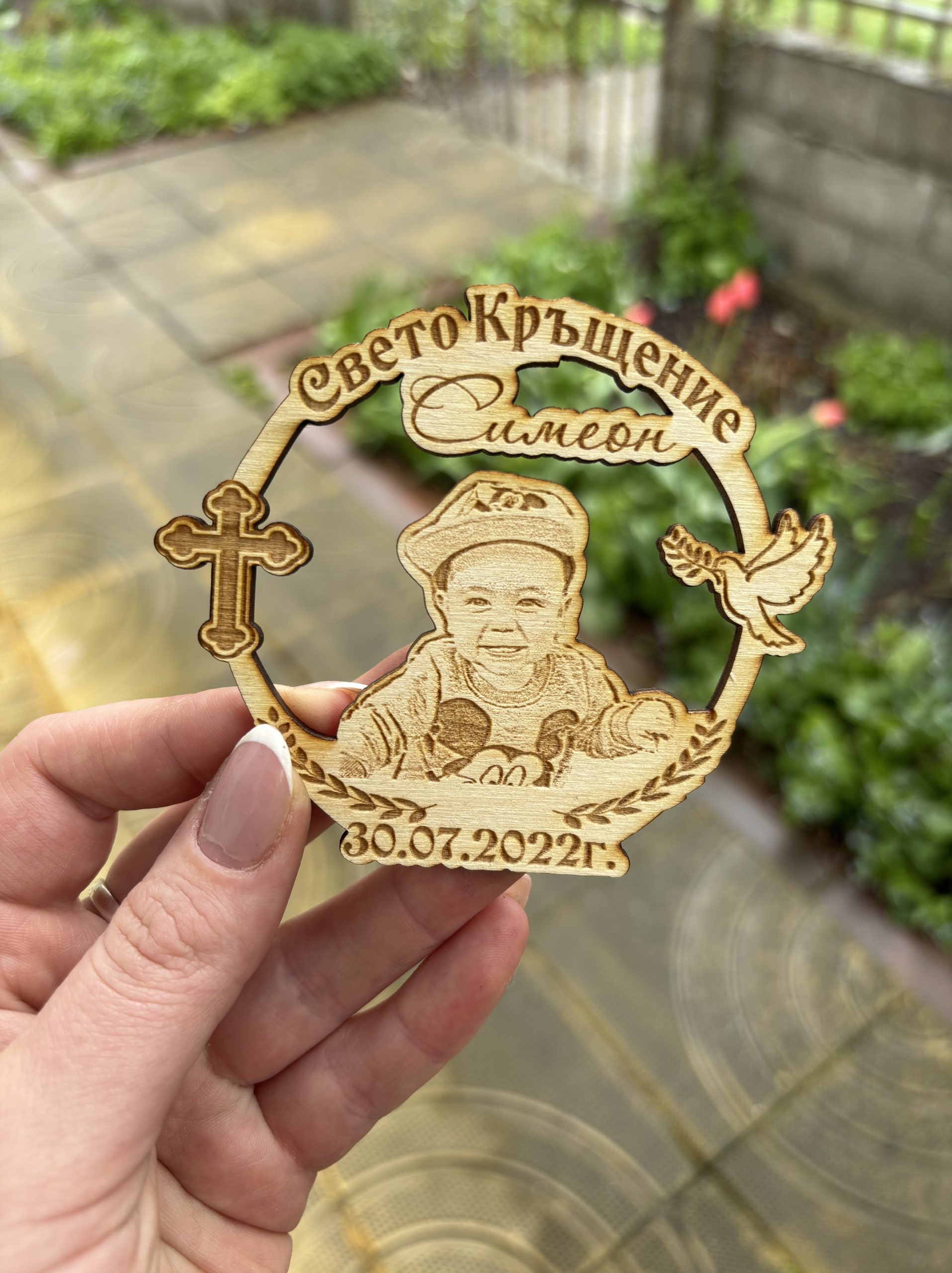 Магнит с гравирана снимка - Image 2