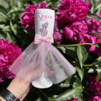 Чаша поликарбонат с тюл